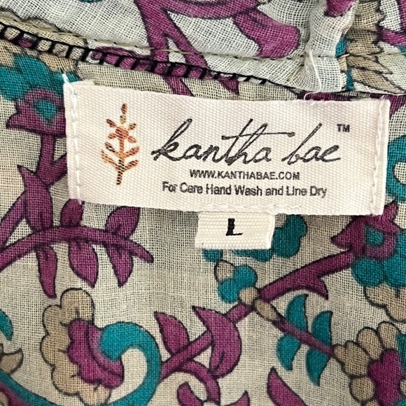 NEW Kantha Bae Hooded Tunic- Fully reversible - Picture 11 of 13